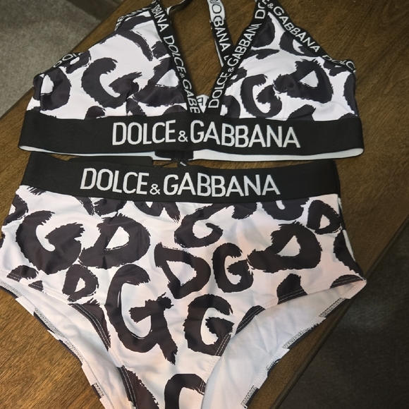 Dolce & Gabbana Other - Dolce & Gabbana Black and White Bikini